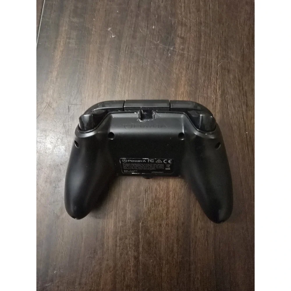 Power A 1513100-01 Blue Camo Wired Xbox One Controller‎ NO CABLE